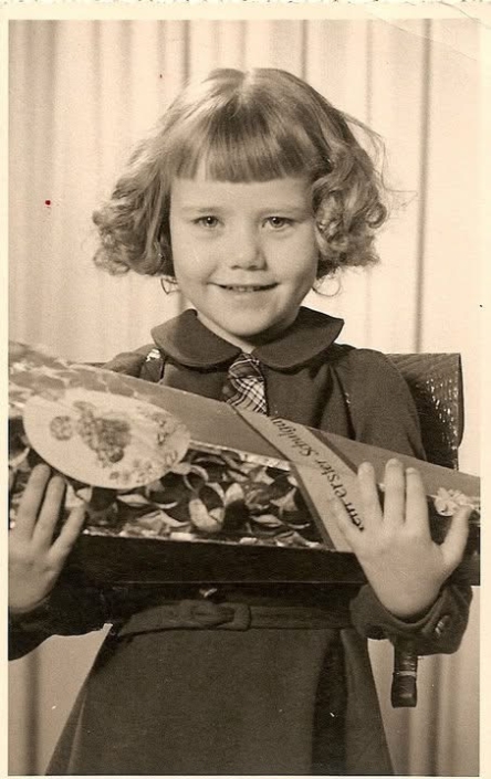Berlin-Tempelhof, 1955, Evelin, Privatbesitz